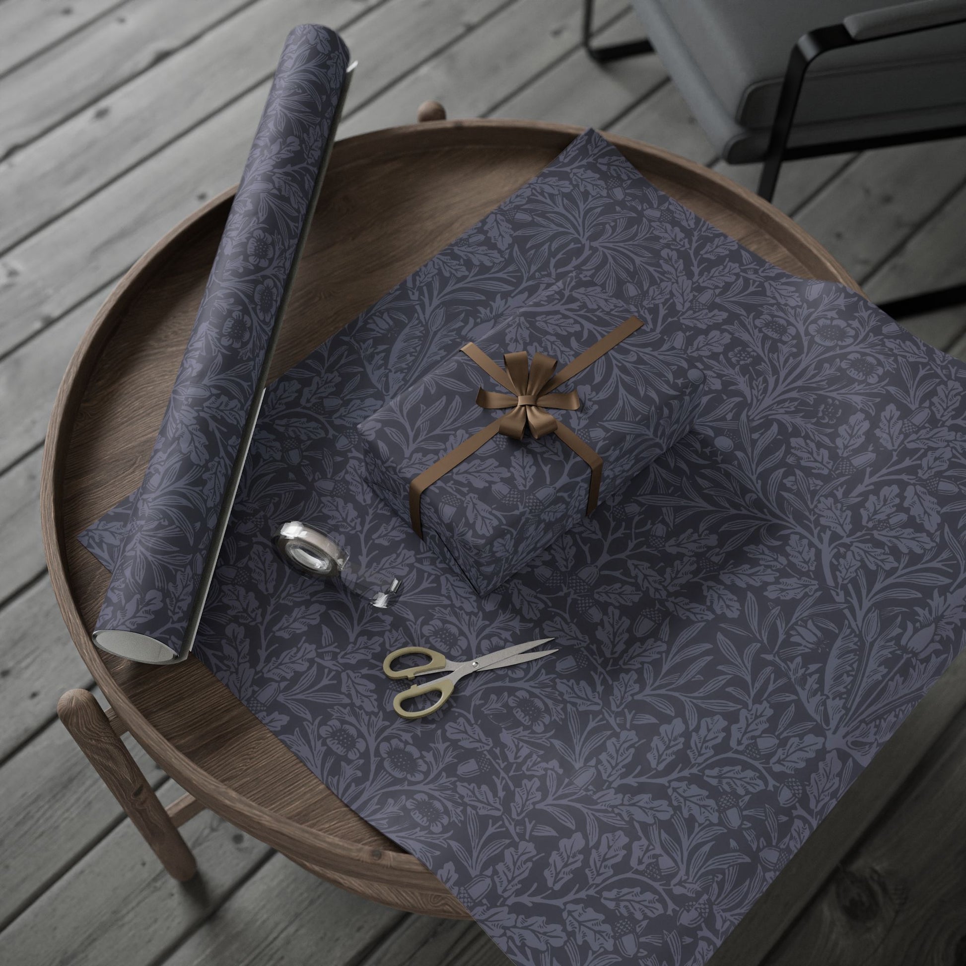 gift-wrapping-paper-william-morris-acorn-oak-leaves-smoky-blue-29