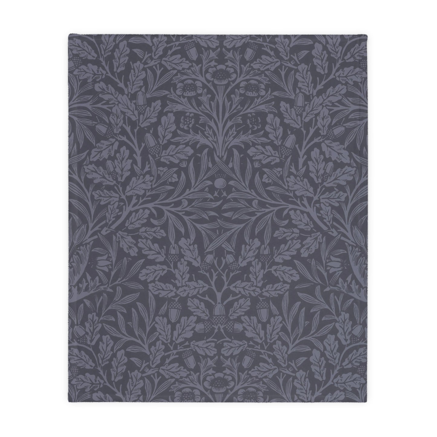 william-morris-co-luxury-velveteen-minky-blanket-two-sided-print-acorns-and-oak-leaves-collection-13