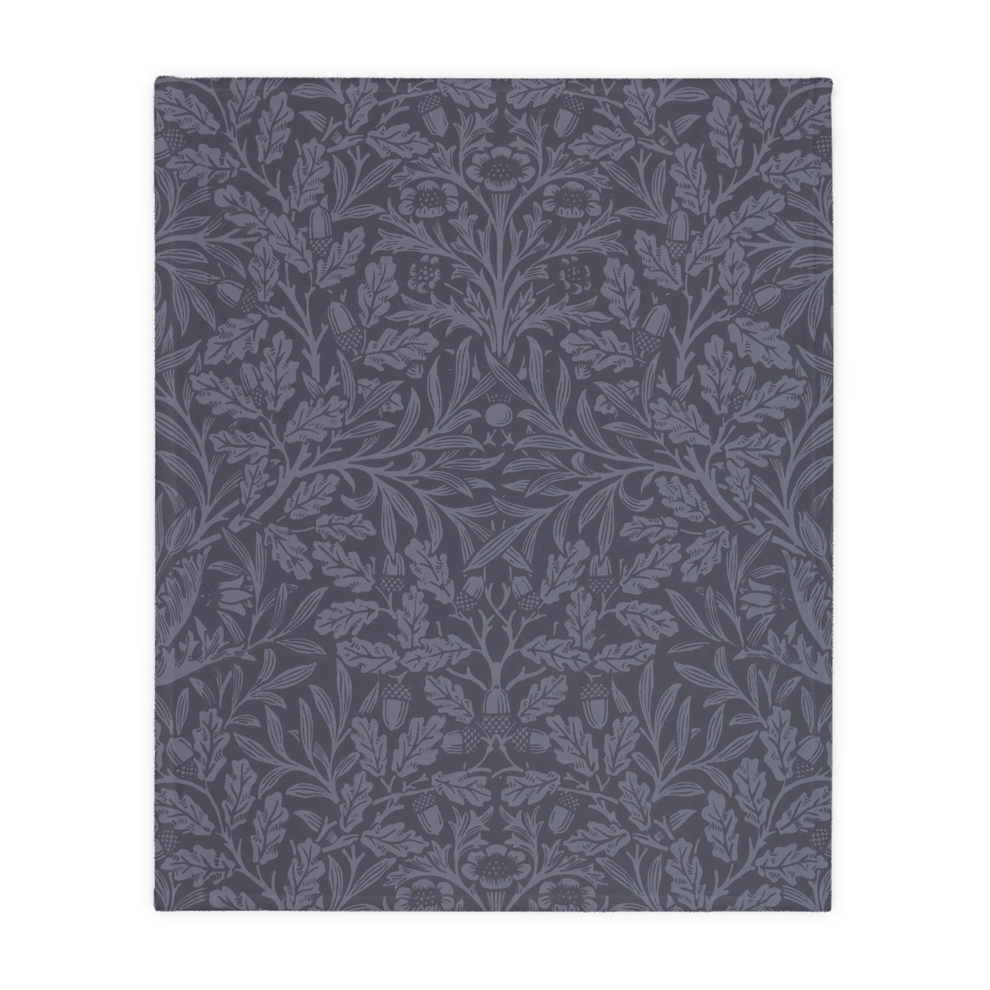 william-morris-co-luxury-velveteen-minky-blanket-two-sided-print-acorns-and-oak-leaves-collection-13