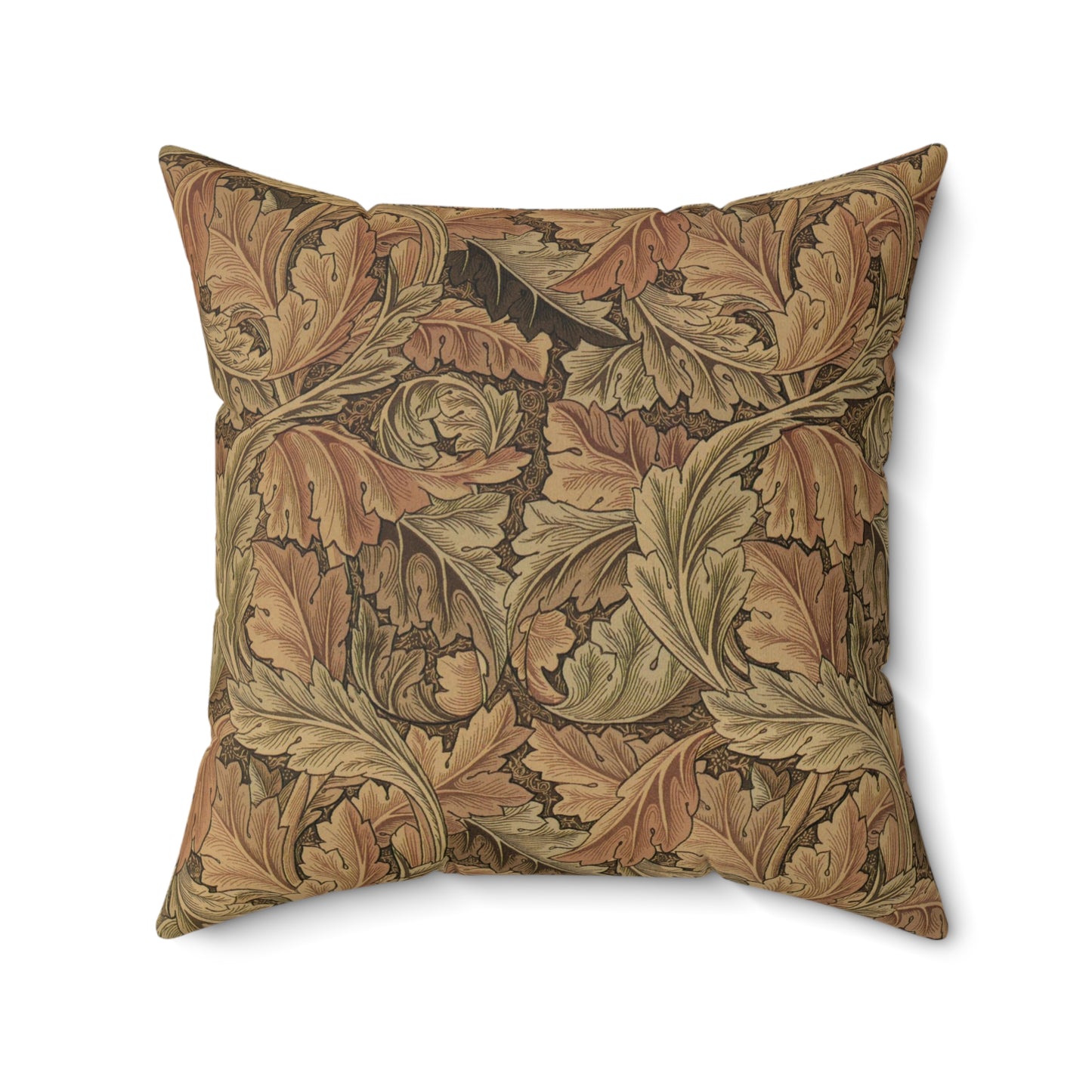 william-morris-co-faux-suede-cushion-acanthus-collection-brown-5