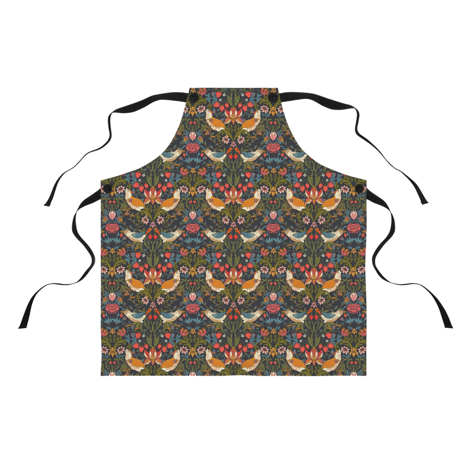 kitchen-apron-by-william-morris-strawberry-thief-collection-ebony-1