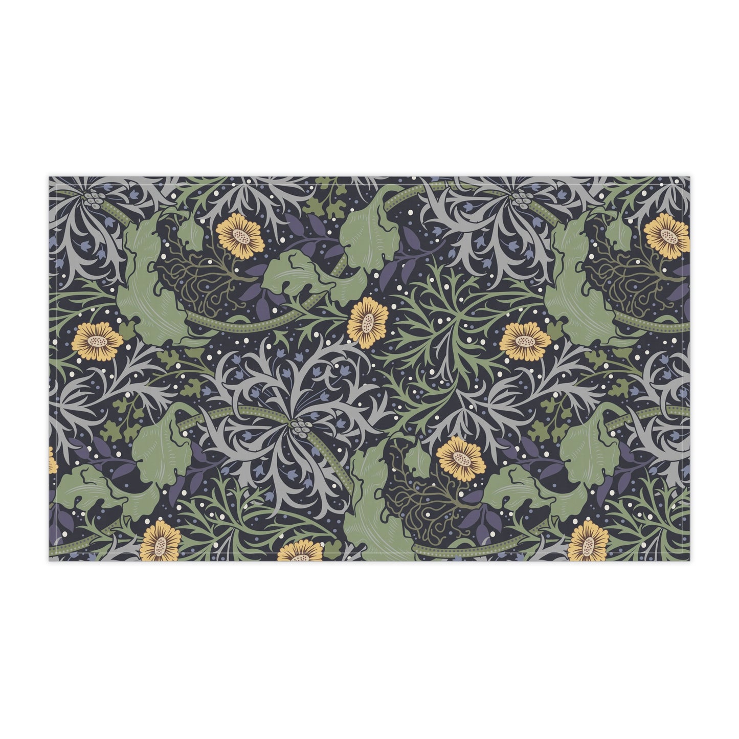 william-morris-co-kitchen-tea-towel-seaweed-collection-yellow-flower-4