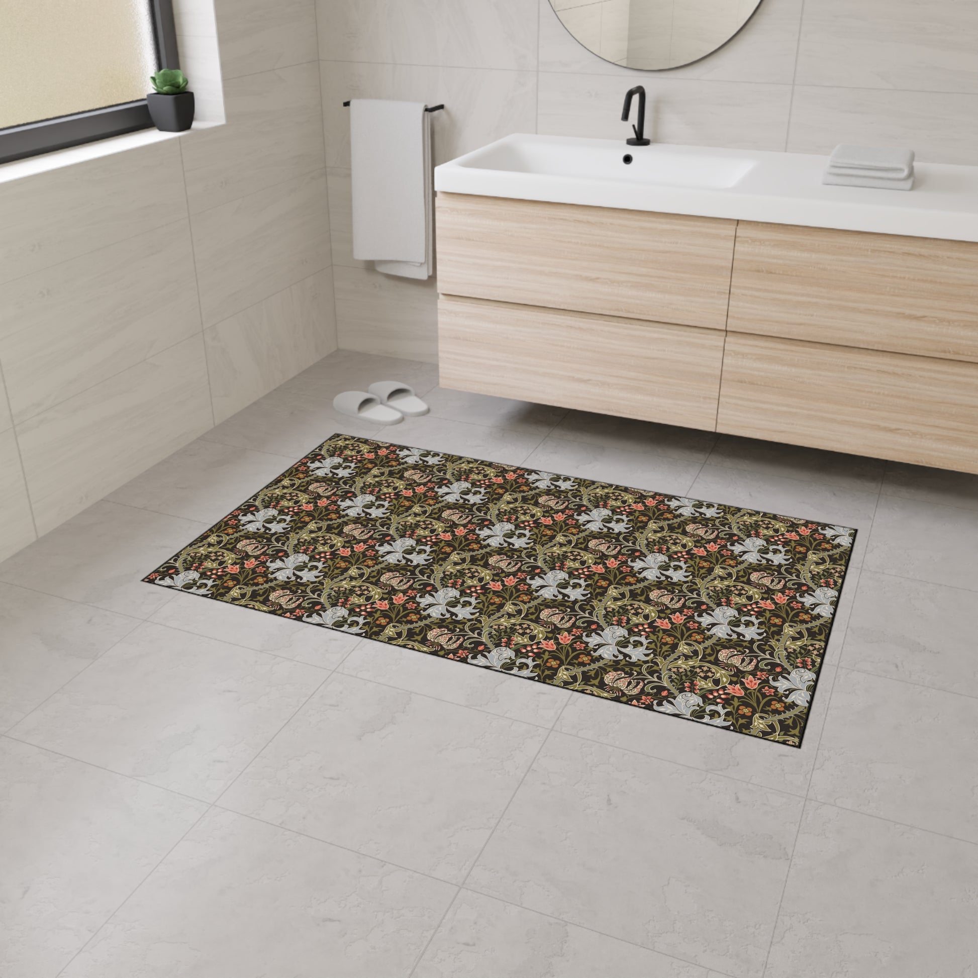 william-morris-co-heavy-duty-floor-mat-golden-lily-collection-midnight-16