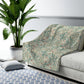 Sherpa Fleece Blanket inspired by William Morris - Golden Lily Collection (Mineral)