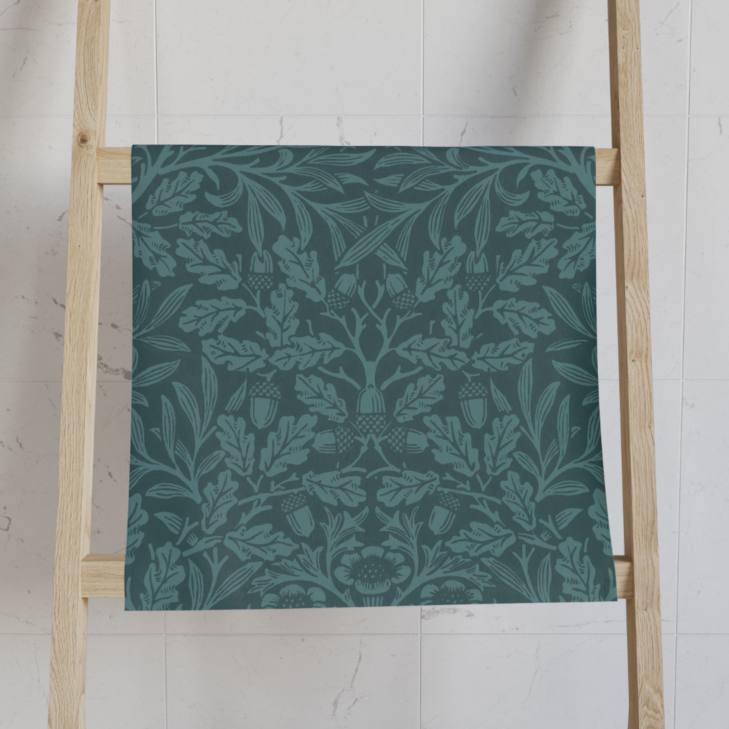 bathroom-hand-towel-william-morris-acorns-oak-leaves-teal-6