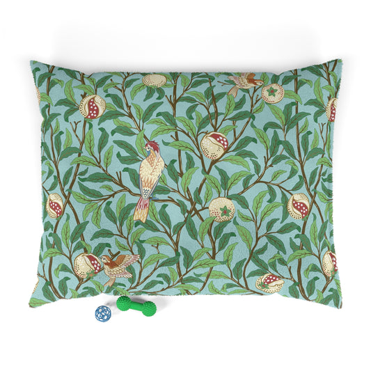 william-morris-co-pet-bed-bird-and-pomegranate-collection-tiffany-blue-1