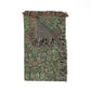 Woven Cotton Blanket inspired by William Morris - Flower Garden Collection