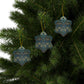 Ceramic Christmas Ornaments inspired by William Morris - Peacock & Dragon Collection - Double Sided Print: 1pc, 3pcs, 5pcs, 10pcs