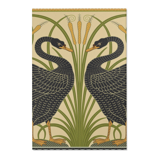 area-rugs-william-morris-black-swan-collection-1