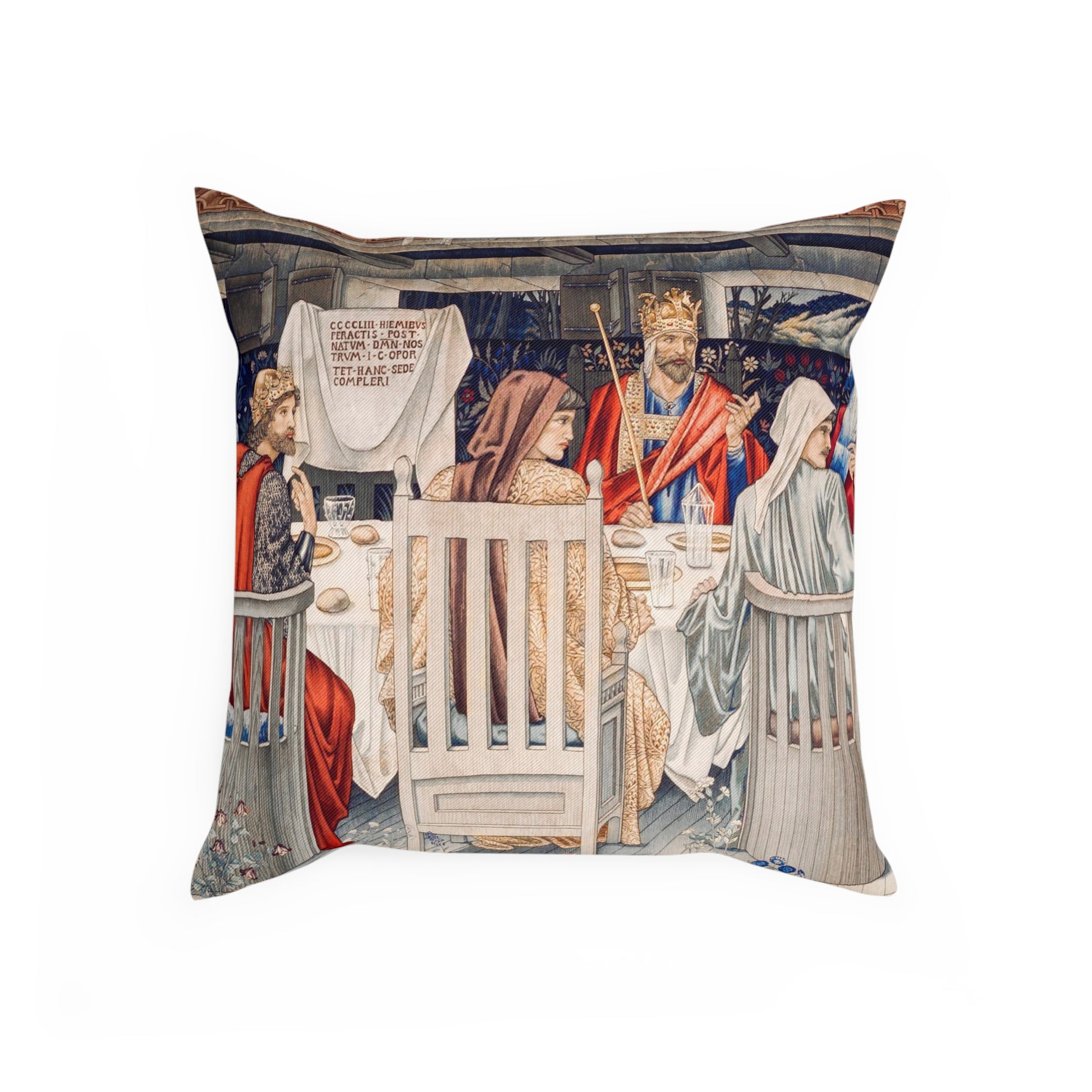 william-morris-co-cotton-drill-cushion-and-cover-holy-grail-collection-feast-left-9