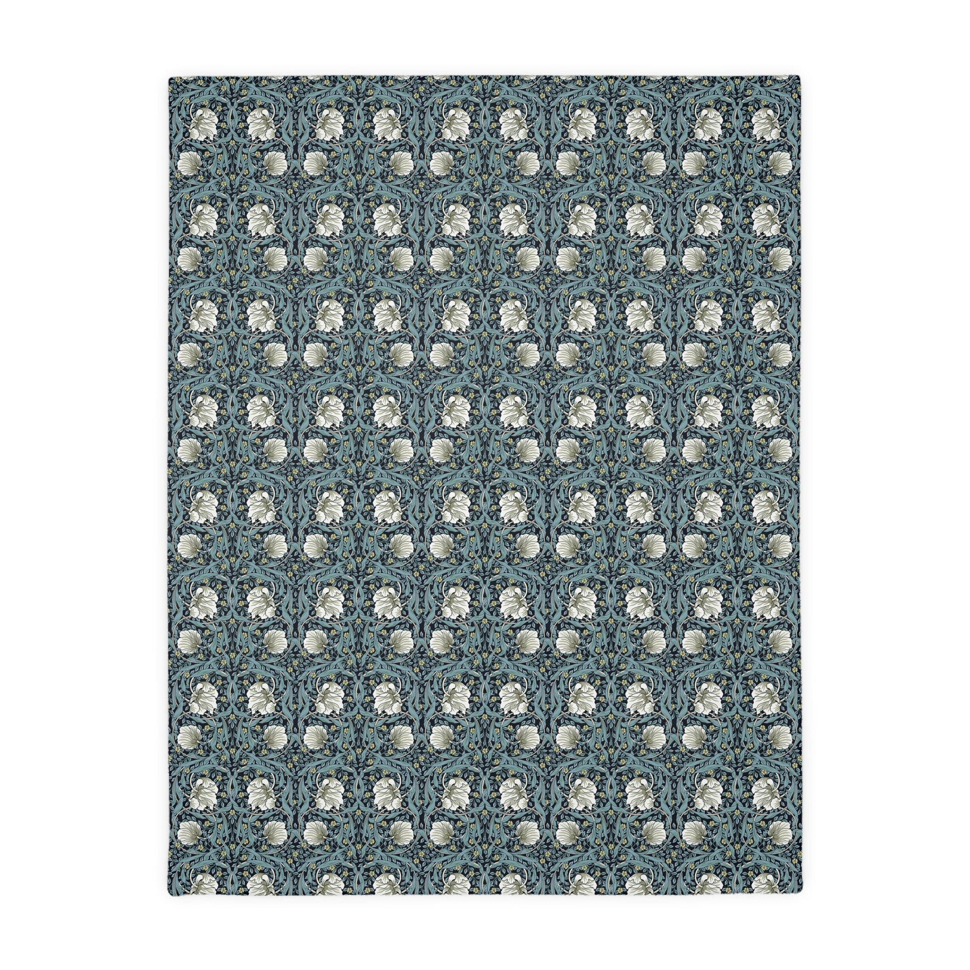 william-morris-co-luxury-velveteen-minky-blanket-two-sided-print-pimpernel-collection-slate-green-4