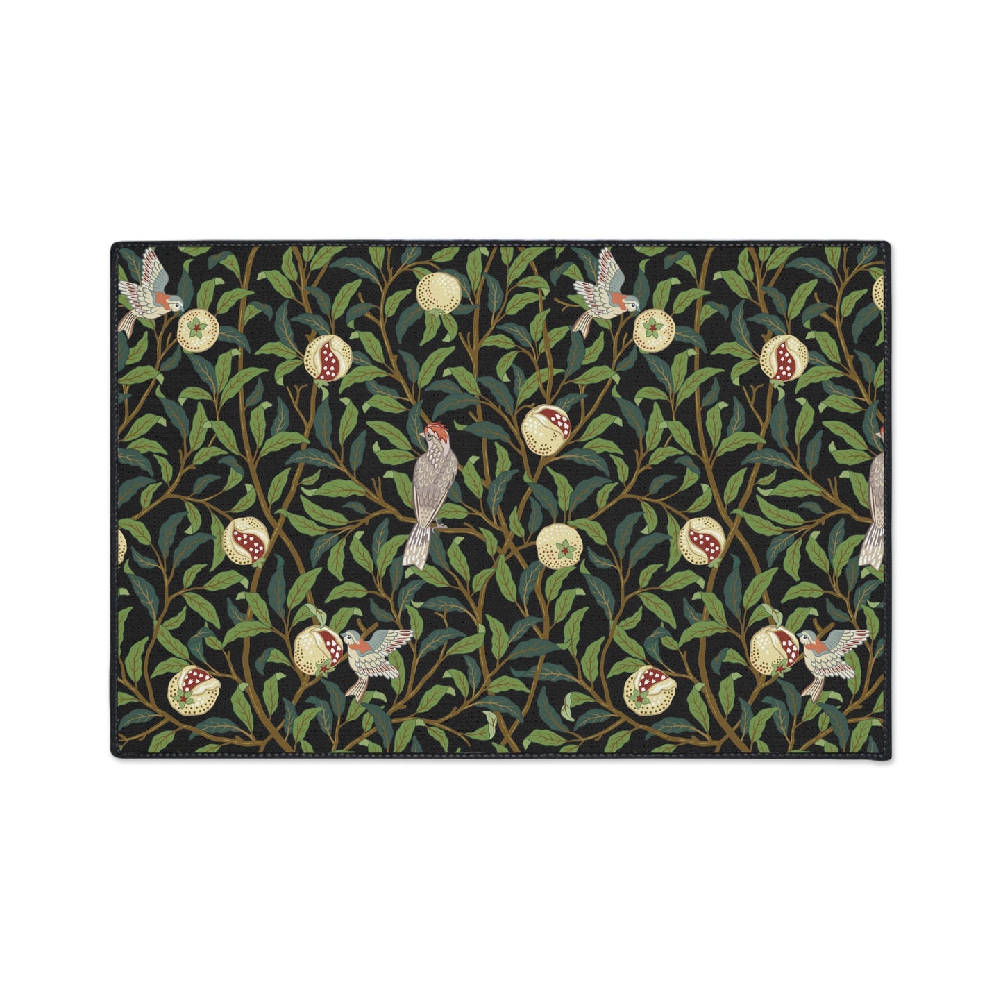 william-morris-co-heavy-duty-floor-mat-bird-and-pomegranate-collection-onyx-3