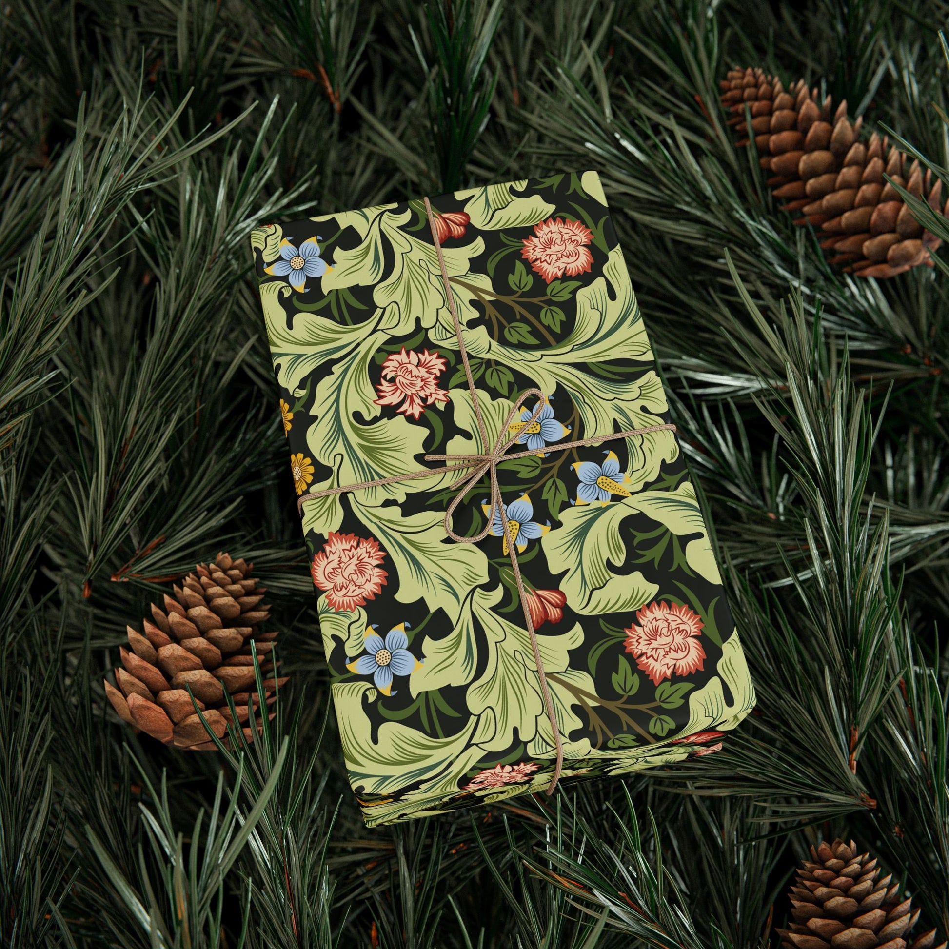 christmas-wrapping-paper-william-morris-leicester-collection-green-5