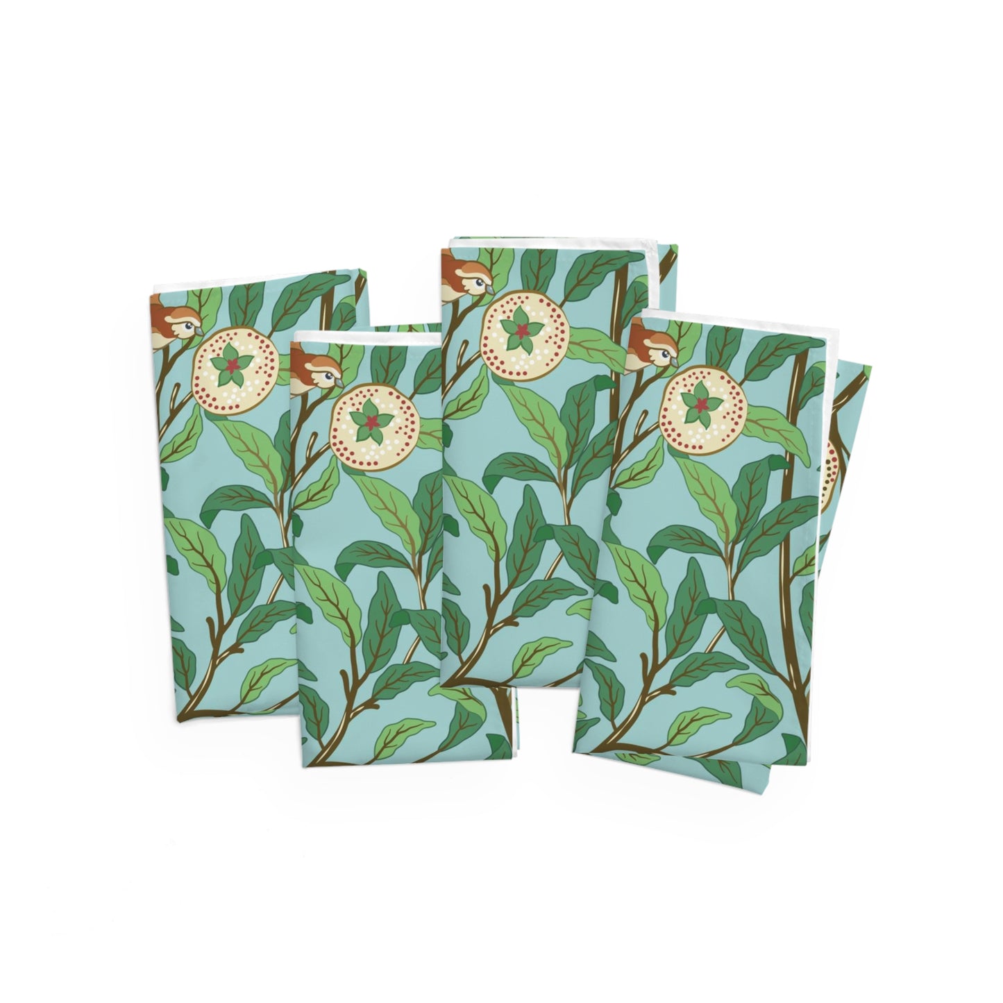 william-morris-co-table-napkins-bird-and-pomegranate-collection-tiffany-blue-3