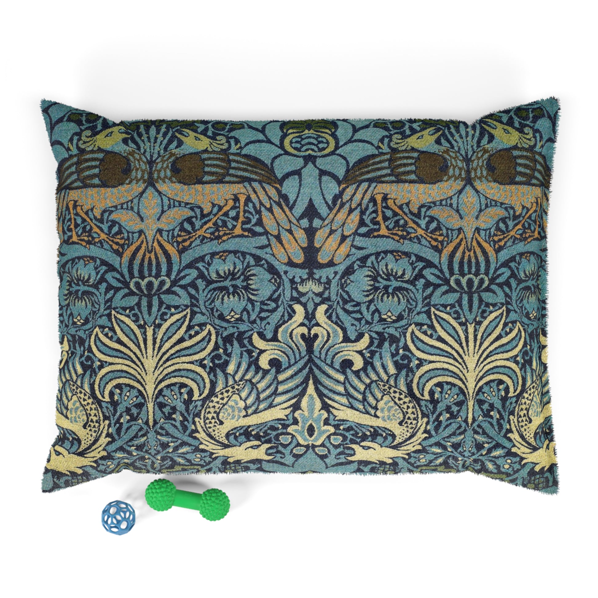 william-morris-co-pet-bed-peacock-and-dragon-collection-3