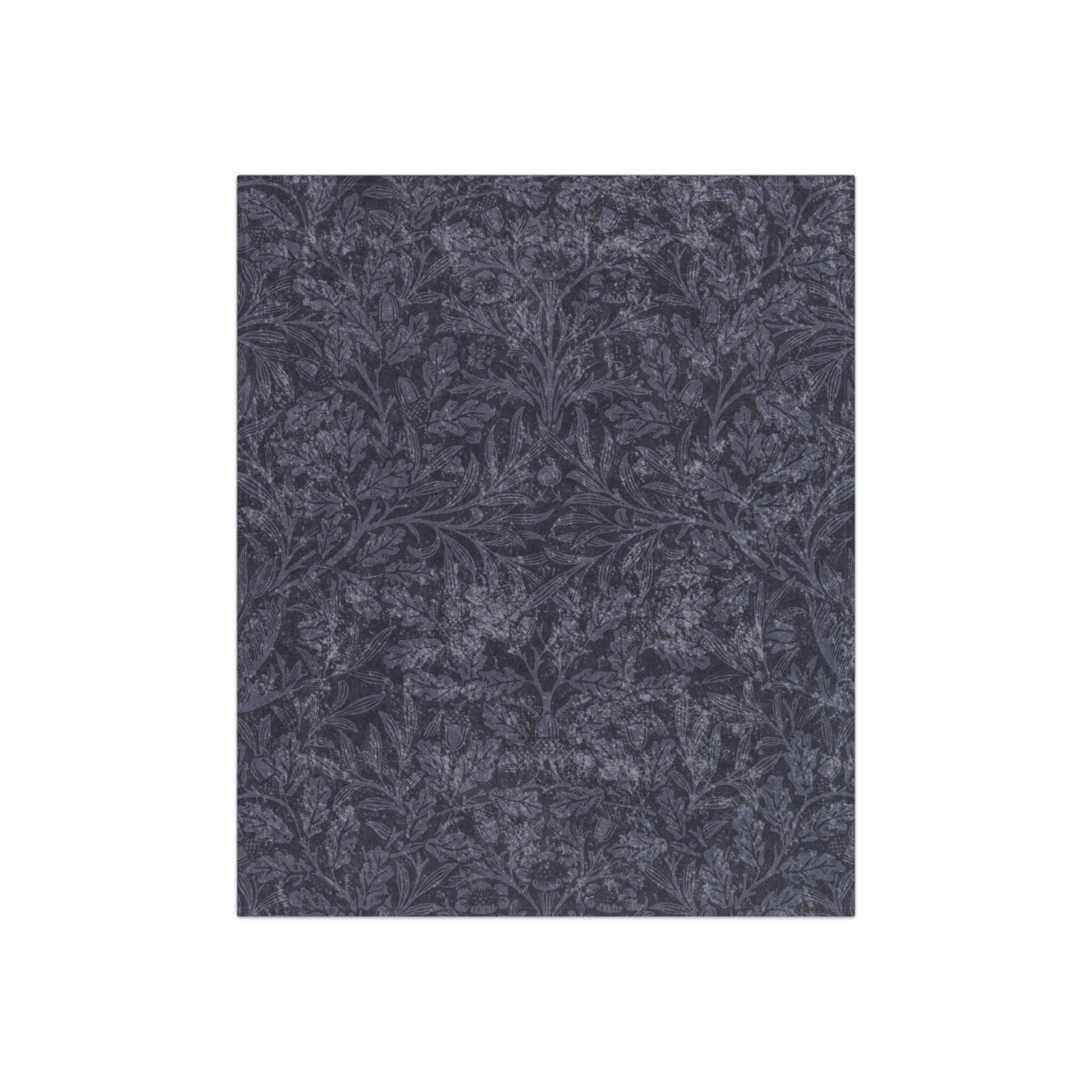 william-morris-co-lush-crushed-velvet-blanket-acorns-and-oak-leaves-collection-smokey-blue-2