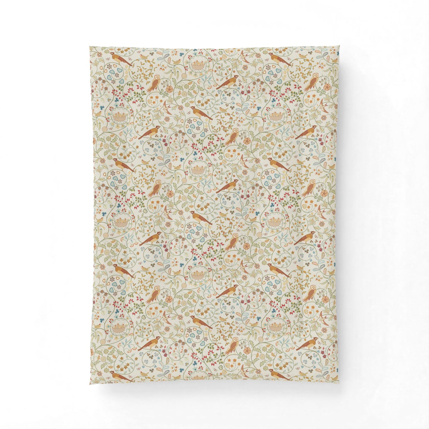 Cotton Comforter inspired by William Morris - Newill Collection (Day)