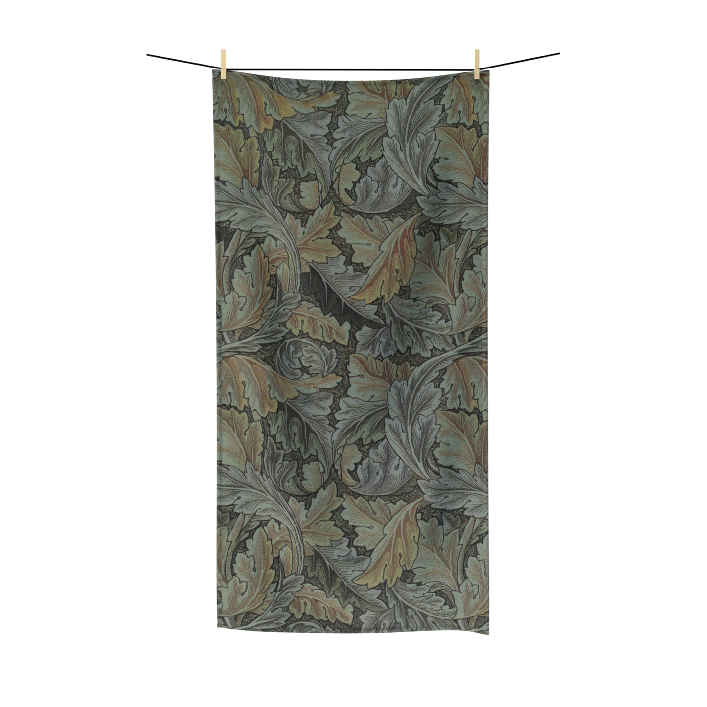 william-morris-co-luxury-polycotton-towel-acanthus-collection-grey-10