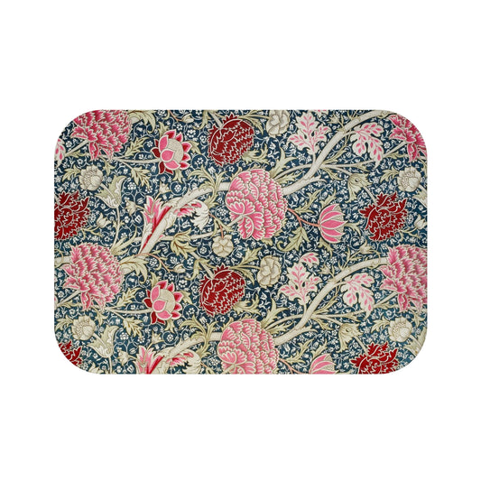 Microfibre Bath Mat inspired by William Morris - Cray Collection