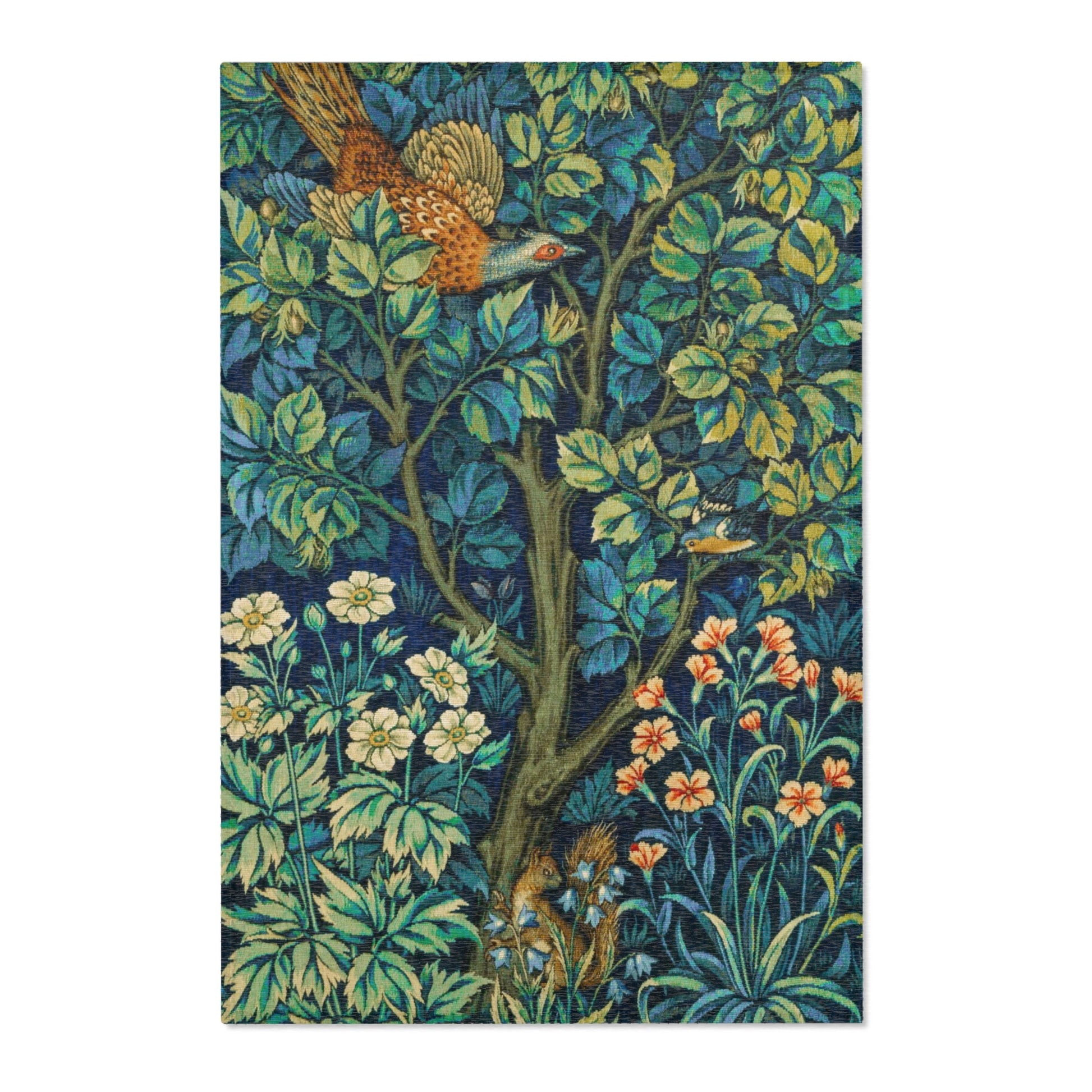 area-rugs-william-morris-pheasant-squirrel-collection-blue-1