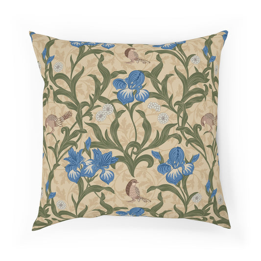 cotton-drill-cushion-inspired-by-william-morris-blue-iris-collection-1