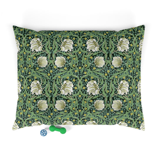 william-morris-co-pet-bed-pimpernel-collection-green-1