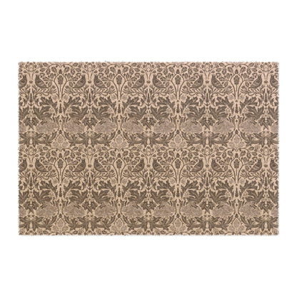 Coconut Coir Doormat inspired by William Morris - Brer Rabbit Collection (Grey)