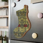 Wooden Christmas Ornaments inspired by William Morris - Tulip & Rose Collection