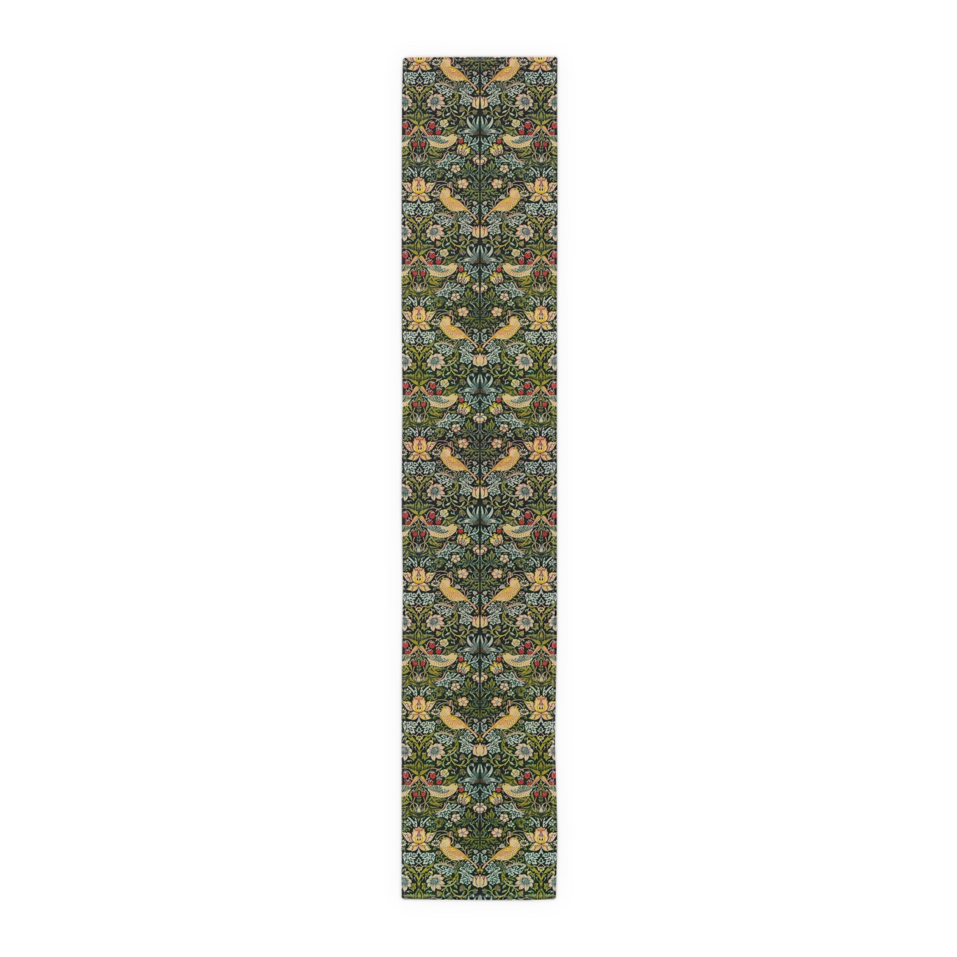 william-morris-co-table-runner-strawberry-thief-collection-ebony-6