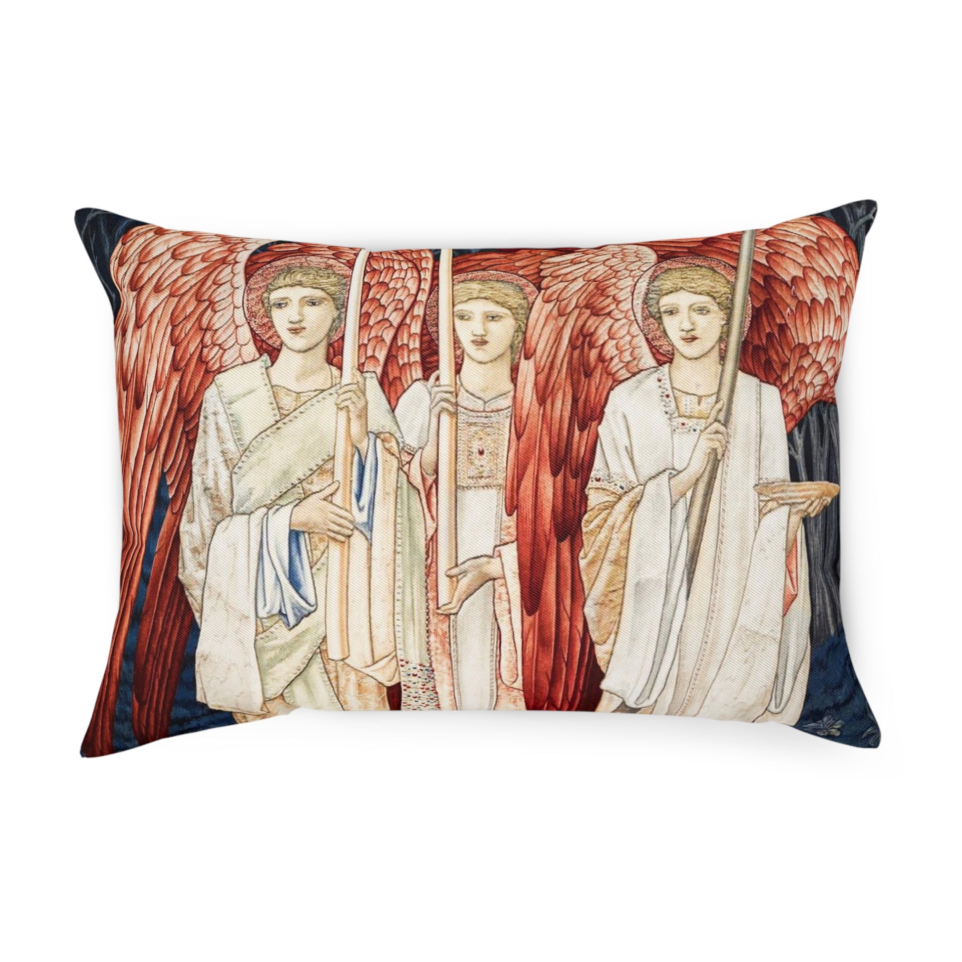 william-morris-co-cotton-drill-cushion-and-cover-holy-grail-collection-red-angels-4