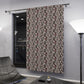 Blackout Window Curtain inspired by William Morris (1 Piece) - Leicester Collection (Mocha)