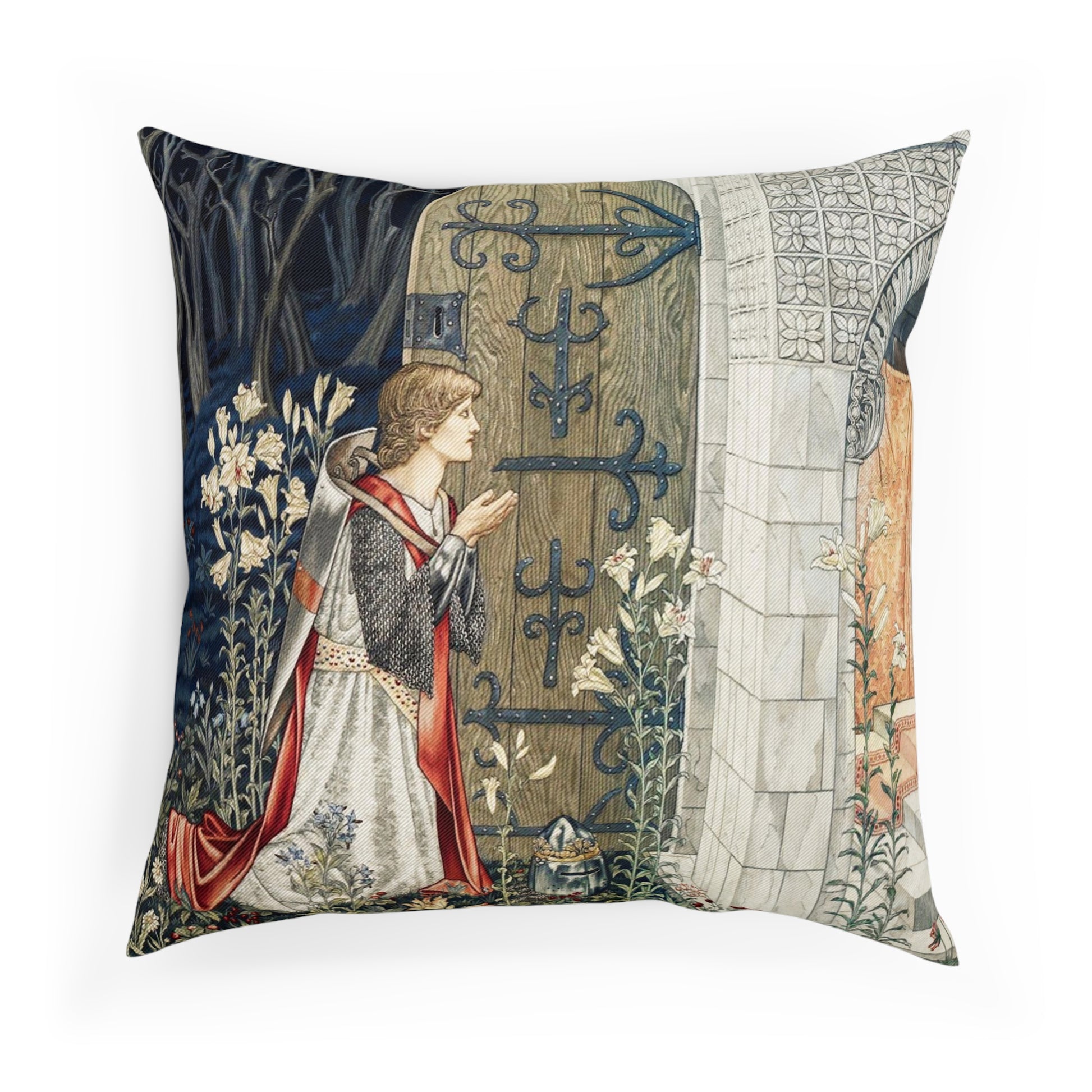 william-morris-co-cotton-drill-cushion-and-cover-holy-grail-collection-door-5