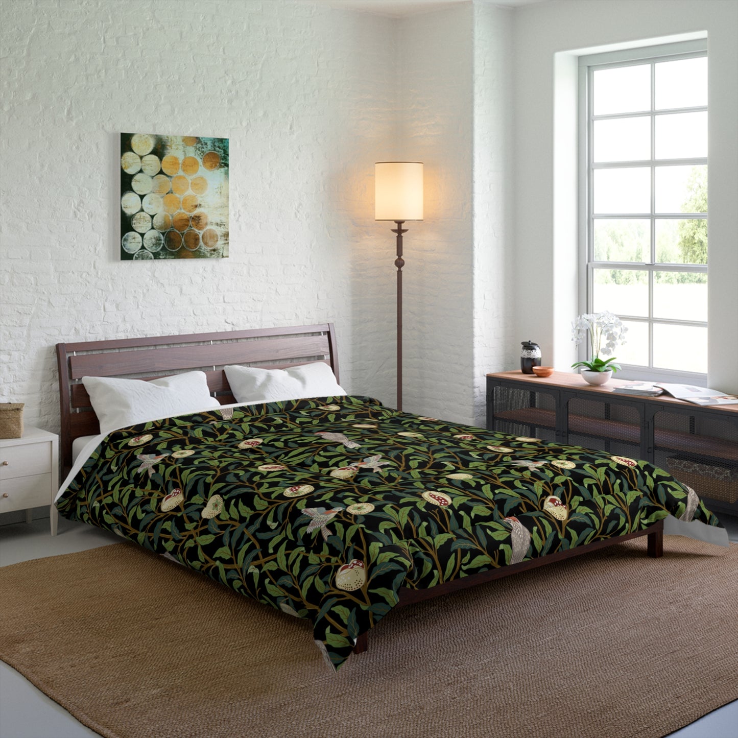 william-morris-co-comforter-bird-and-pomegranate-collection-onyx-6