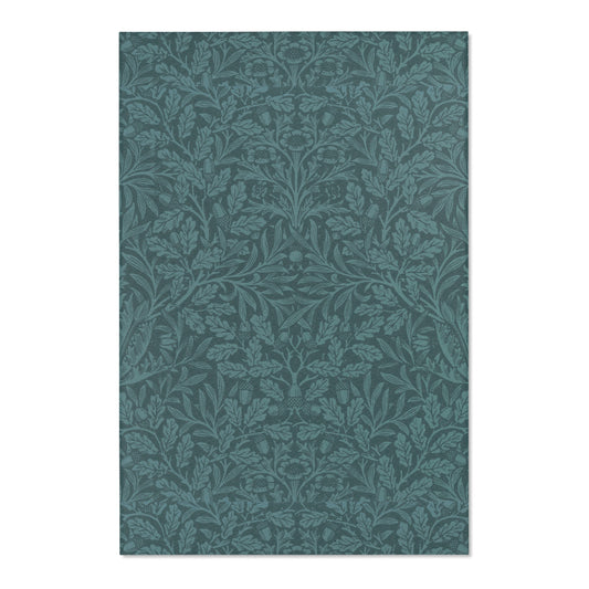 area-rugs-william-morris-acorn-oak-leaves-collection-teal-1