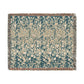 Woven Cotton Blanket inspired by William Morris - Melsetter Collection (Evergreen Teal)