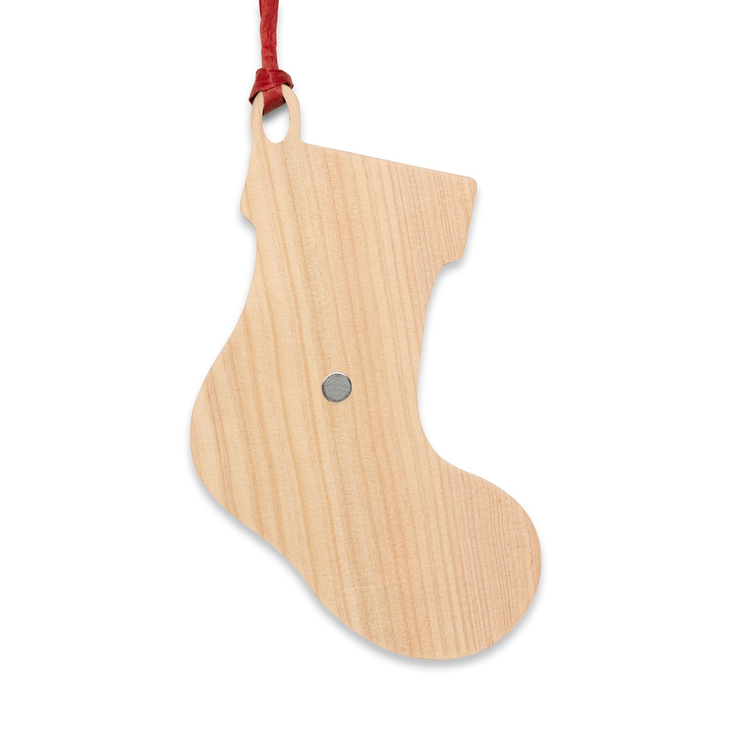 Wooden Christmas Ornaments inspired by William Morris - Melsetter Collection (Evergreen Teal)