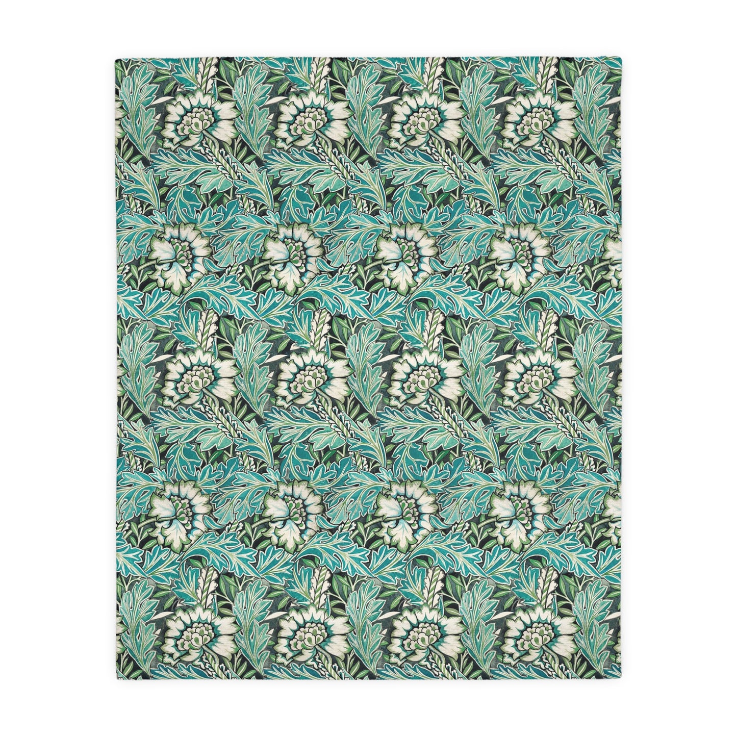 william-morris-co-luxury-velveteen-minky-blanket-two-sided-print-anemone-collection-12