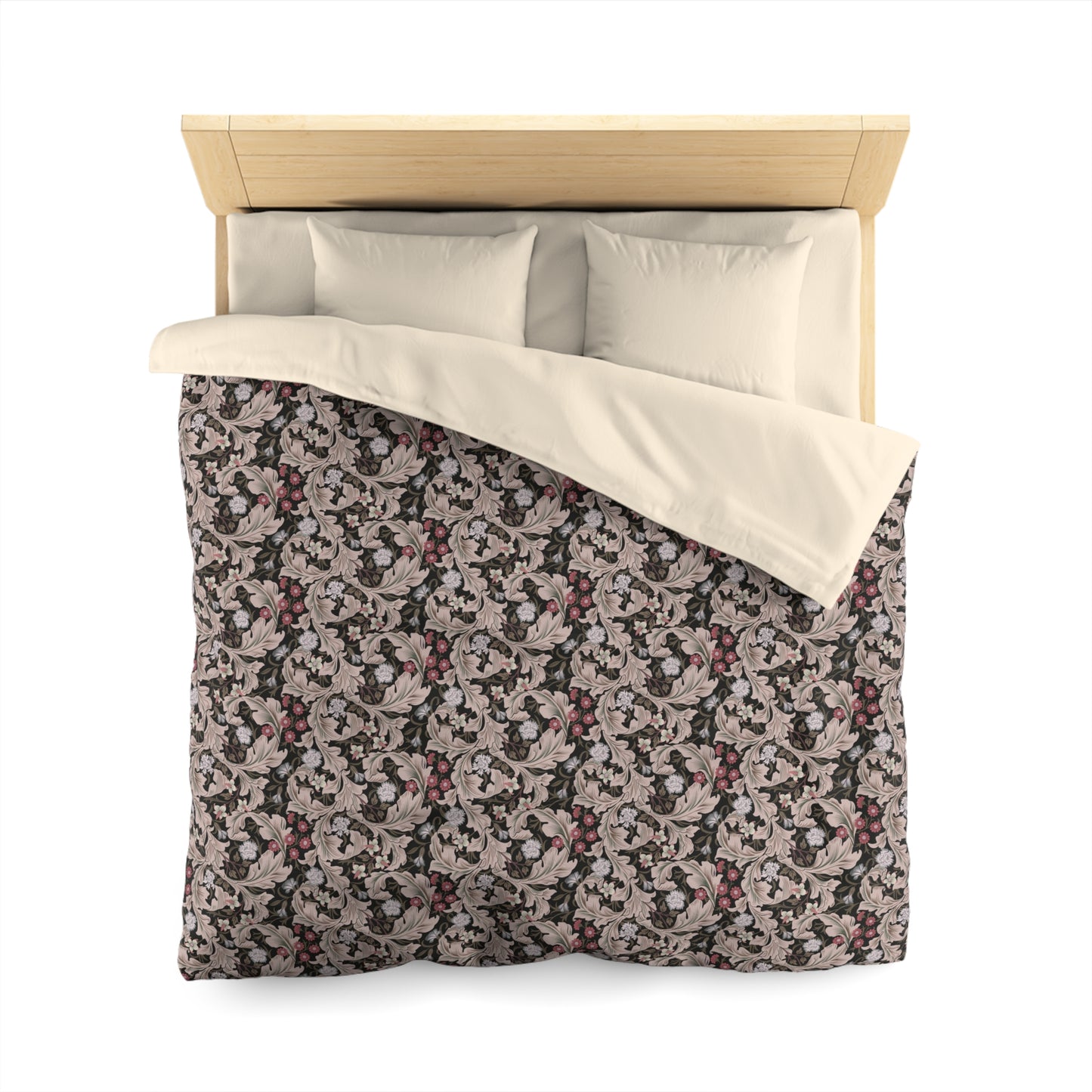 Duvet Cover inspired by William Morris - Leicester Collection (Mocha)