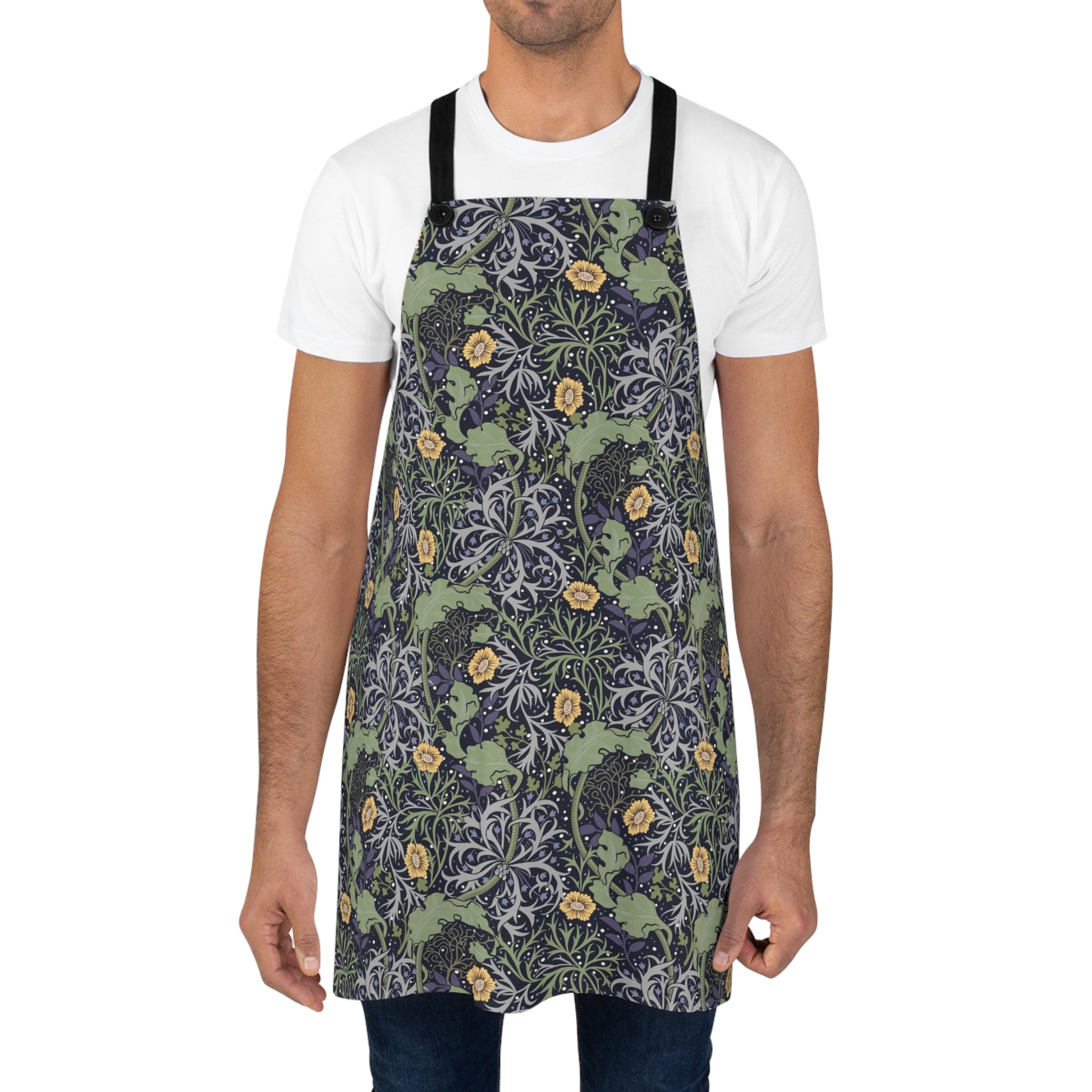 william-morris-co-kitchen-apron-seaweed-collection-yellow-flower-5