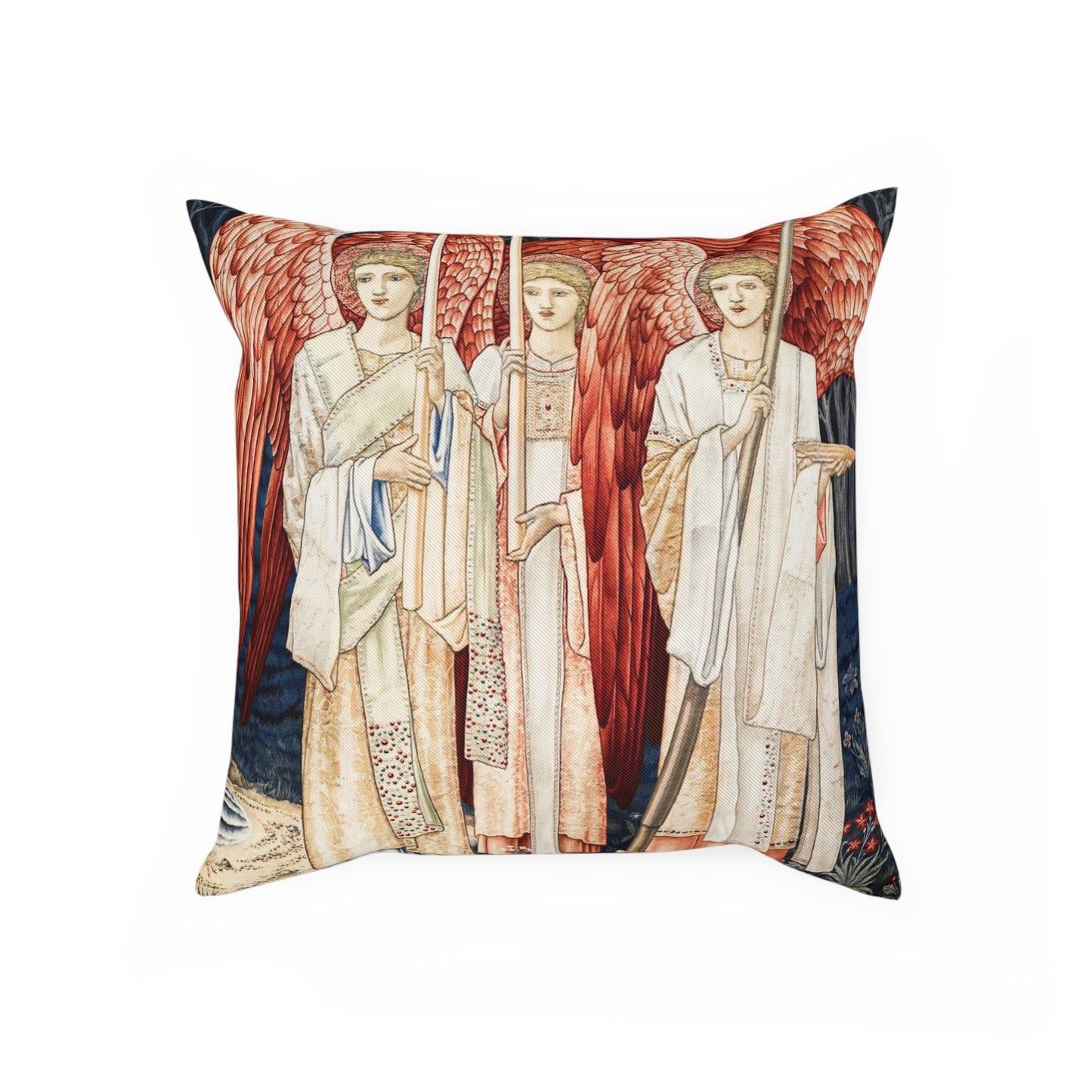 william-morris-co-cotton-drill-cushion-and-cover-holy-grail-collection-red-angels-3