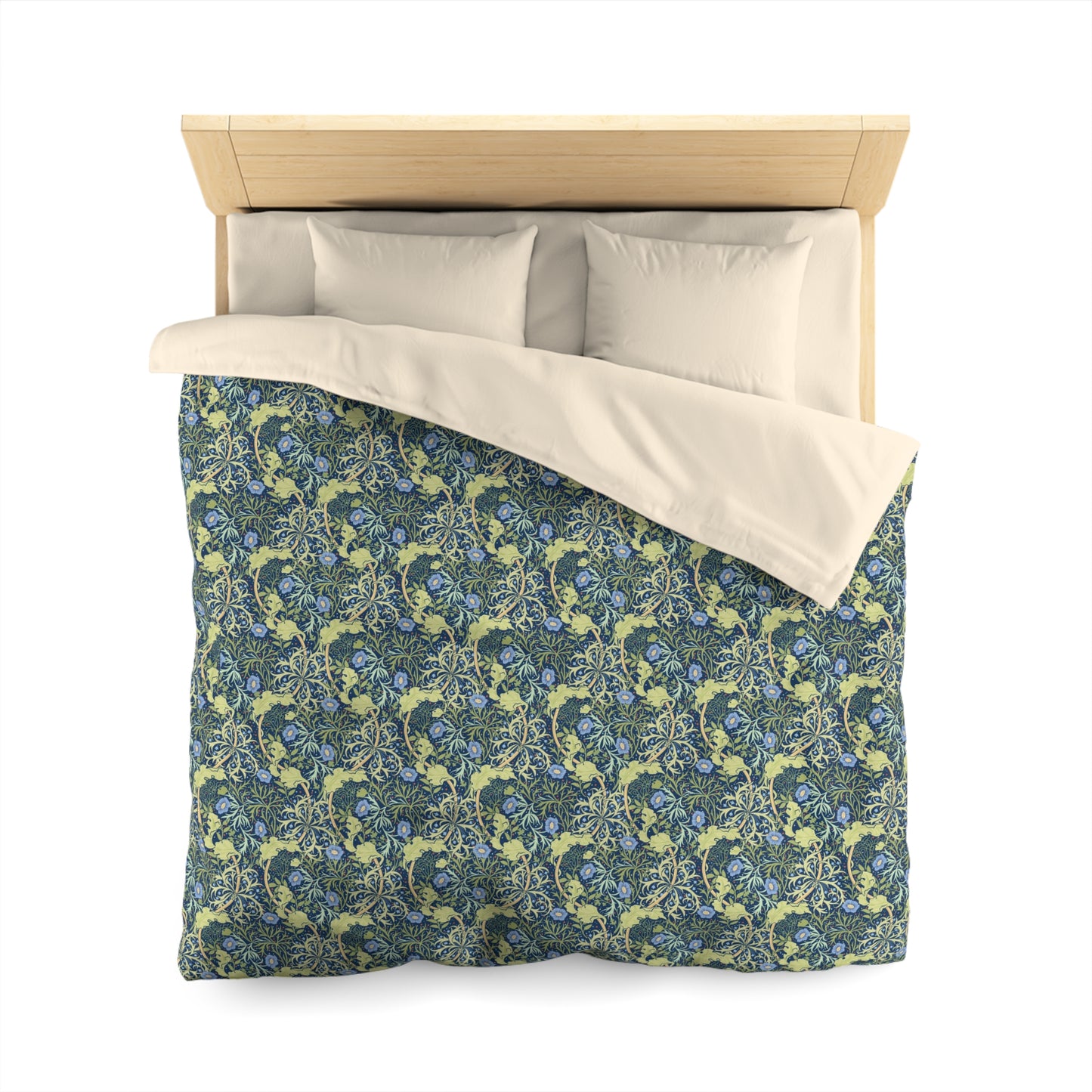 william-morris-co-microfibre-duvet-cover-seaweed-collection-blue-flower-7