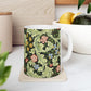 Ceramic Mug inspired by William Morris - Leicester Collection (Green)