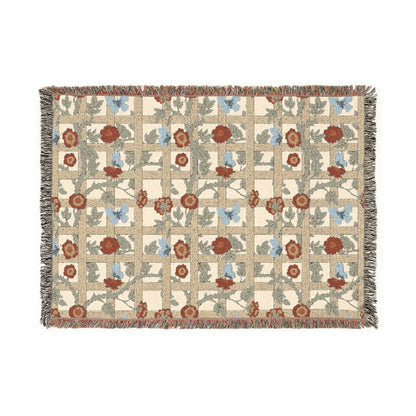 woven-cotton-blanket-inspired-by-william-morris-trelis-collection-1