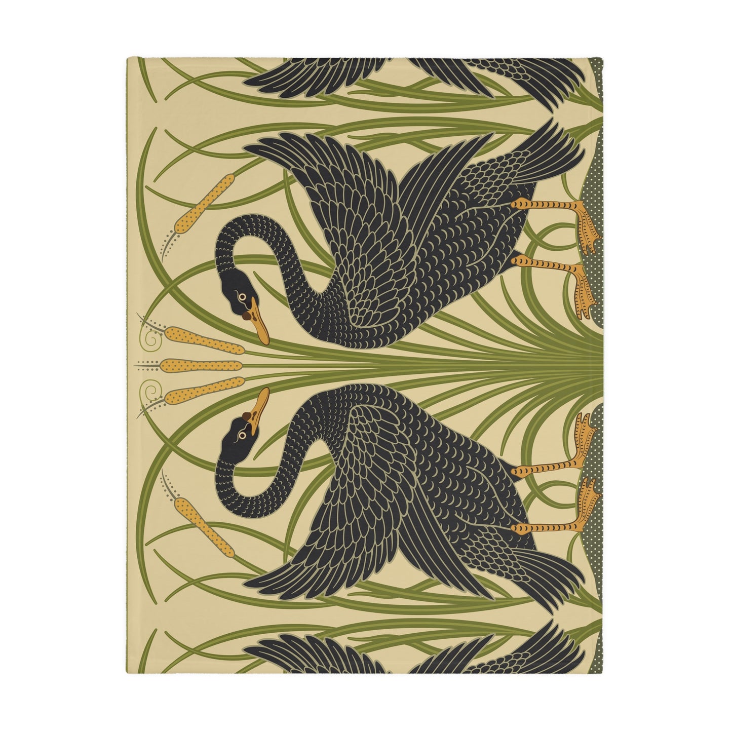 minky-blanket-william-morris-two-sided-print-swans-collection-5