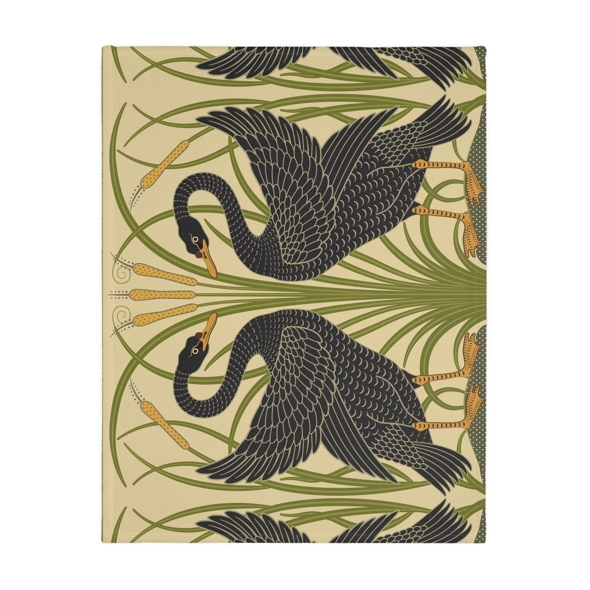 minky-blanket-william-morris-two-sided-print-swans-collection-5