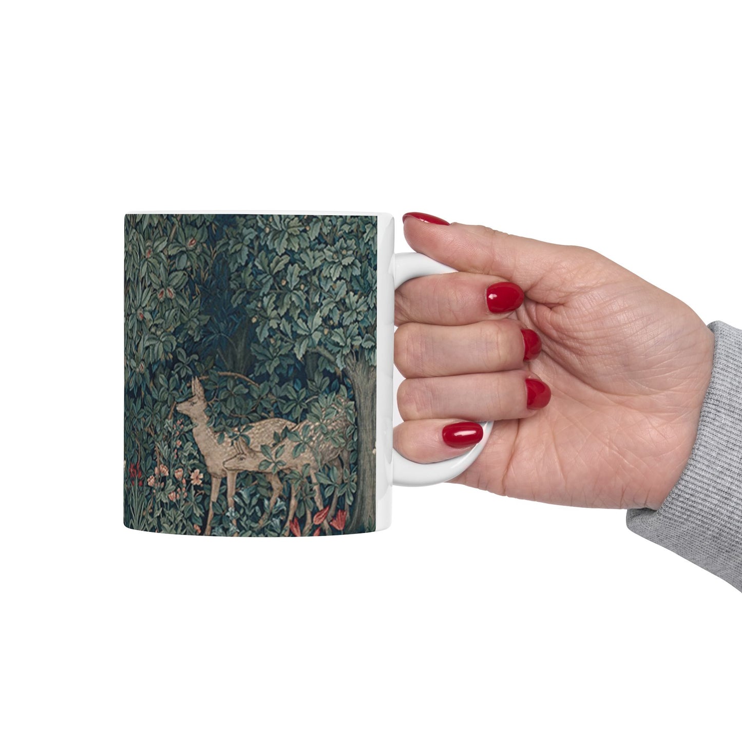 Ceramic Mug inspired by William Morris -