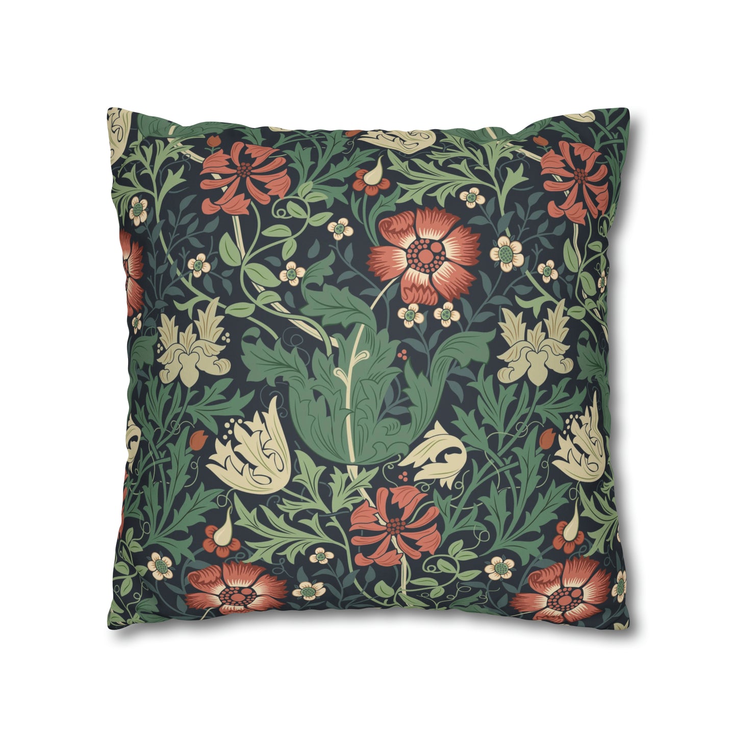 William Morris & Co Faux Suede Cushion Covers - Compton Collection (Hill Cottage)