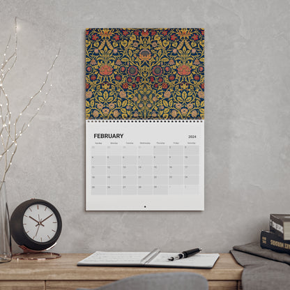 William Morris & Co Wall Calendar (2024)