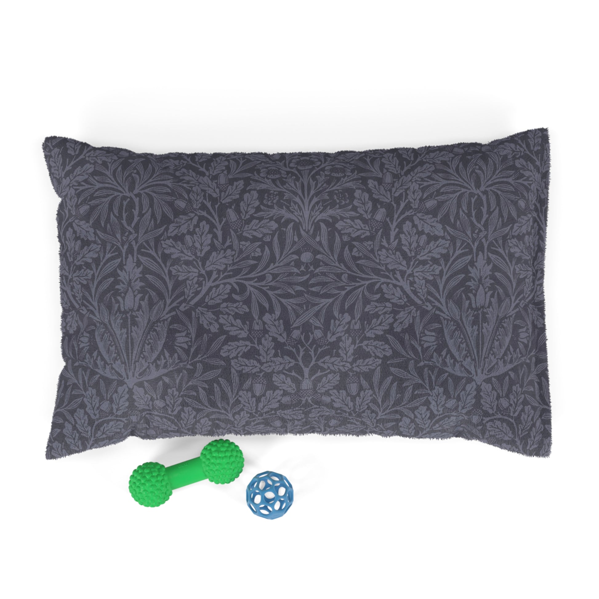 william-morris-co-pet-bed-acorns-and-oak-leaves-collection-smokey-blue-3