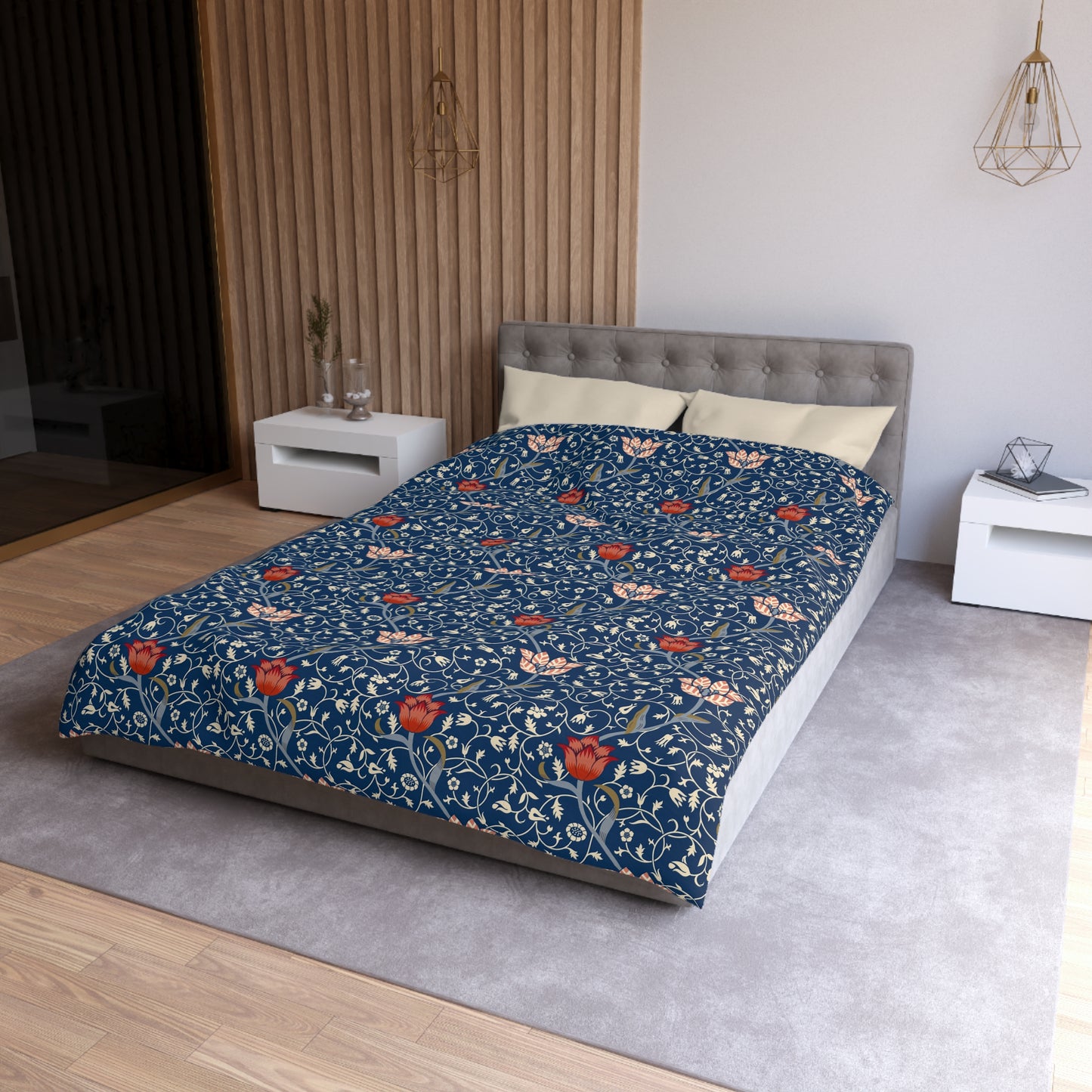 Duvet Cover inspired by William Morris - Medway Collection